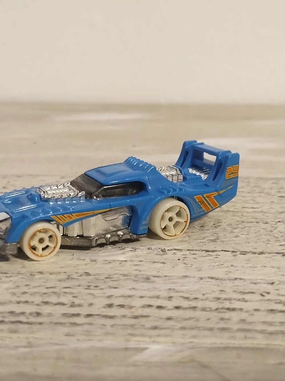 Hot Wheels Two Timer Blue Die Cast Car Loose 2014